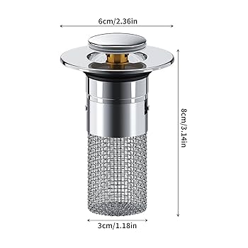 ✨排水ストレーナー ゴミ受け つまり防止 かわいい イエロー デザイン Amazon | 排水溝まるごとキャッチャー ステンレス製 シンク ゴミ